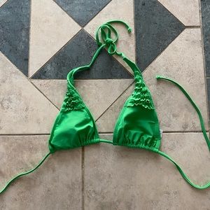 Old navy green bikini top